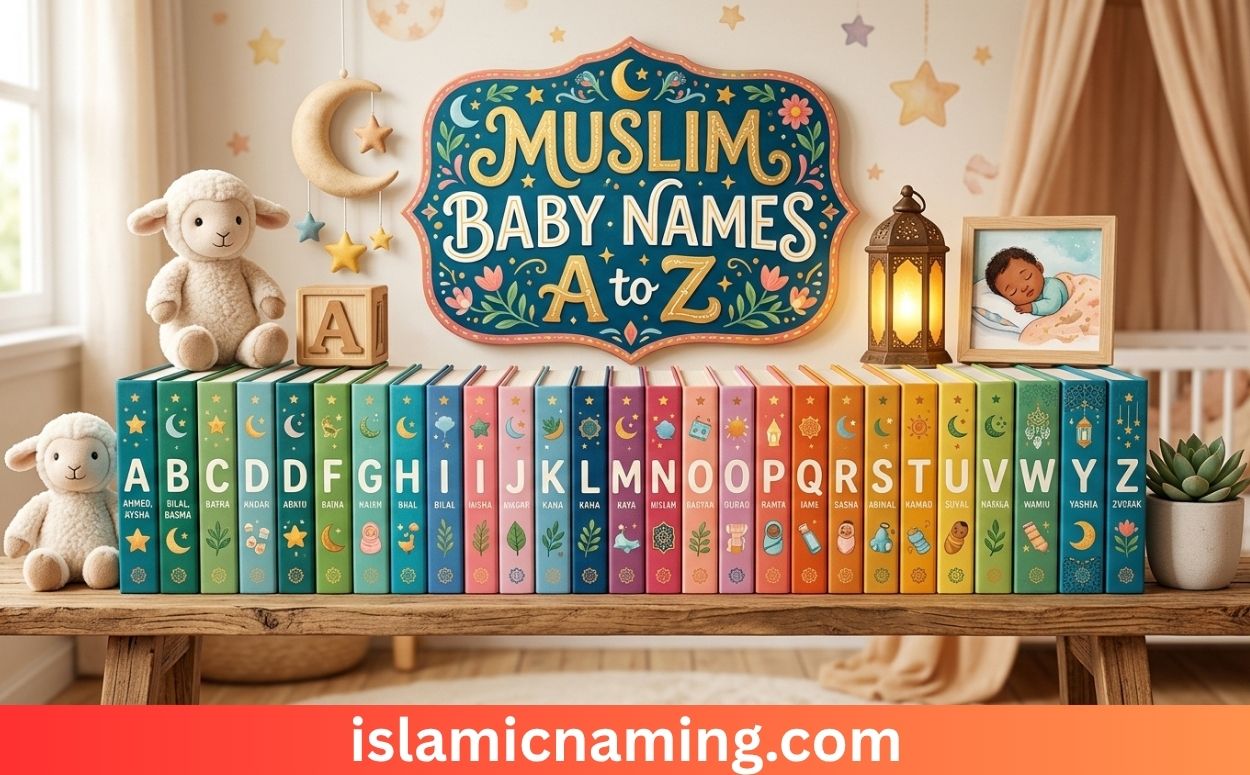 Muslim Baby Names A to Z — Complete Alphabet Series