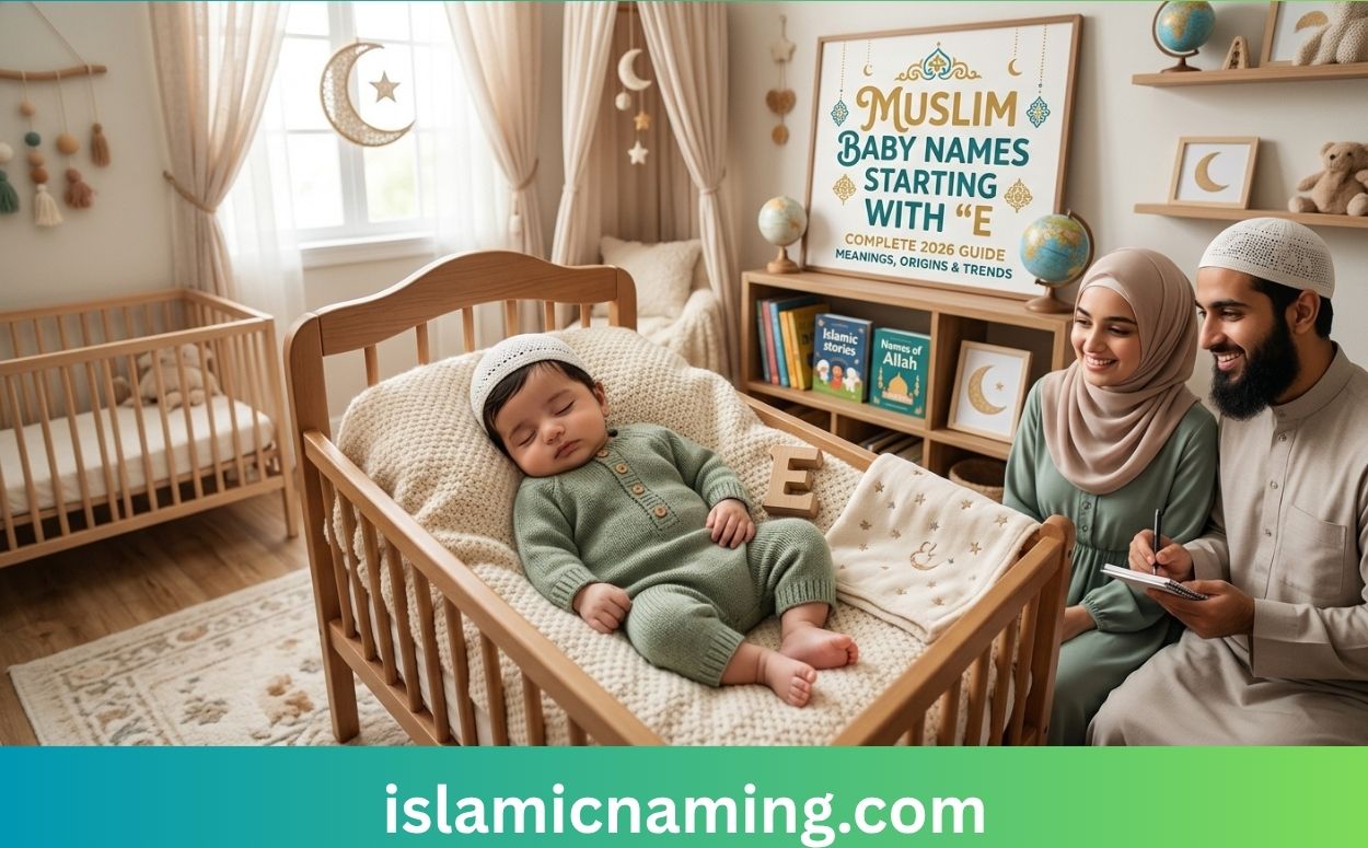 Muslim Baby Names Starting with E — Complete 2026 Guide